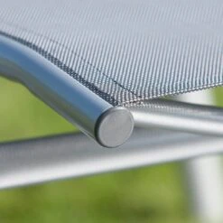 Kettler Cirrus Gartenliege Aluminium/Textilene Silber/Anthrazitgrau -Gartenmöbel Verkauf 790760 4