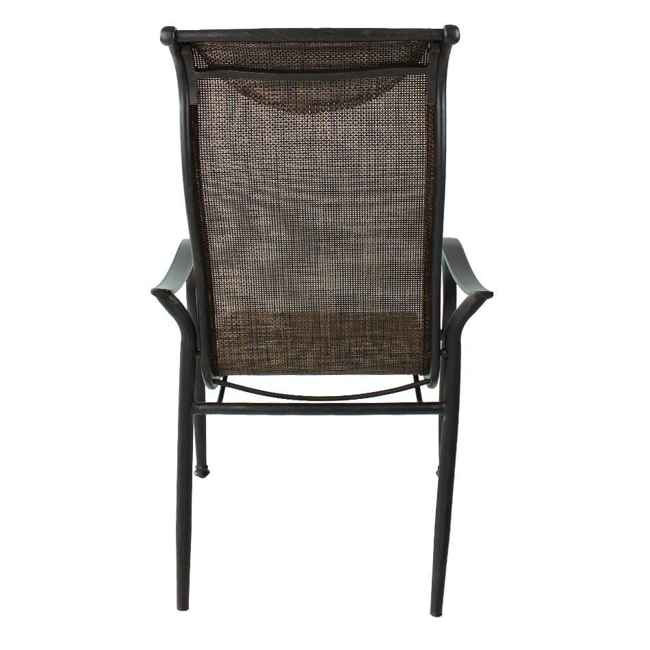 Hartman Palermo Stapelsessel Aluminium-Guss/Textilene Bronze/Braun 3 Hartman Palermo Stapelsessel Aluminium-Guss/Textilene Bronze/Braun - Image 3