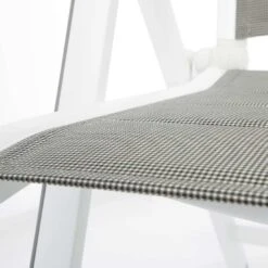 MWH Futosa Klappsessel Aluminium/Textilene Polarweiß/Grau -Gartenmöbel Verkauf 833836 5