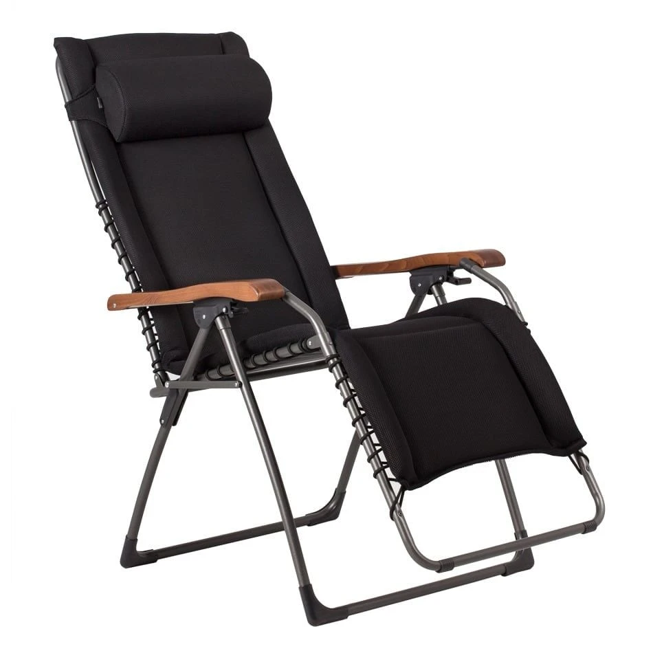 Sungörl Oasi XL Daydreamer DeLuxe Relaxliege Stahl/Textilene Anthrazit/Schwarz 2 Sungörl Oasi XL Daydreamer DeLuxe Relaxliege Stahl/Textilene Anthrazit/Schwarz - Image 2