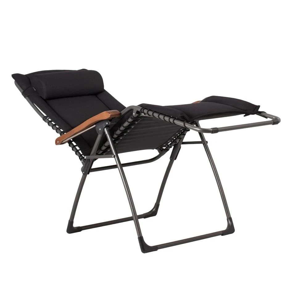 Sungörl Oasi XL Daydreamer DeLuxe Relaxliege Stahl/Textilene Anthrazit/Schwarz 3 Sungörl Oasi XL Daydreamer DeLuxe Relaxliege Stahl/Textilene Anthrazit/Schwarz - Image 3