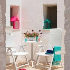 Nardi Acquamarina Klappsessel Kunststoff Weiß -Gartenmöbel Verkauf 853240 4