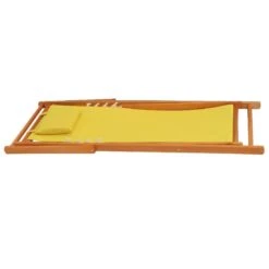 Siena Garden Faro Beach-Liegestuhl Holz/Textilene Gelb -Gartenmöbel Verkauf 868970 14