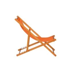 Siena Garden Faro Beach-Liegestuhl Holz/Textilene Orange -Gartenmöbel Verkauf 868981 13