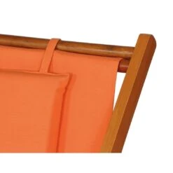 Siena Garden Faro Beach-Liegestuhl Holz/Textilene Orange -Gartenmöbel Verkauf 868981 5
