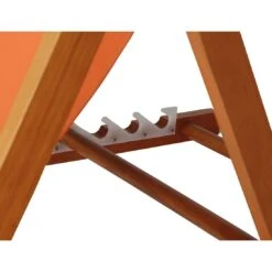 Siena Garden Faro Beach-Liegestuhl Holz/Textilene Orange -Gartenmöbel Verkauf 868981 7