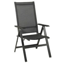 Acamp Urban Klappsessel Aluminium/Textilene Anthrazit/Carbon