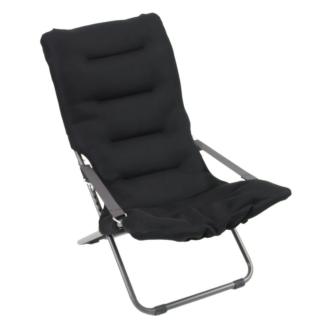Sungörl Fiesta Klappliege Stahl/Textilene Gepolstert Anthrazit/Schwarz 1 Sungörl Fiesta Klappliege Stahl/Textilene Gepolstert Anthrazit/Schwarz