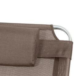 Siena Garden Sole Gartenliege Aluminium/Textilene Silber/Taupe -Gartenmöbel Verkauf 891993 3