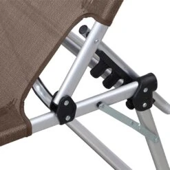 Siena Garden Sole Gartenliege Aluminium/Textilene Silber/Taupe -Gartenmöbel Verkauf 891993 4