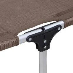 Siena Garden Sole Gartenliege Aluminium/Textilene Silber/Taupe -Gartenmöbel Verkauf 891993 6