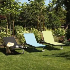 Siena Garden Tropic Liege Aluminium/Textilene Anthrazit/Schwarz -Gartenmöbel Verkauf 892048 4