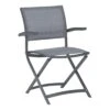 Stern Camillo Klappsessel Aluminium/Textilene Graphit/Silbergrau