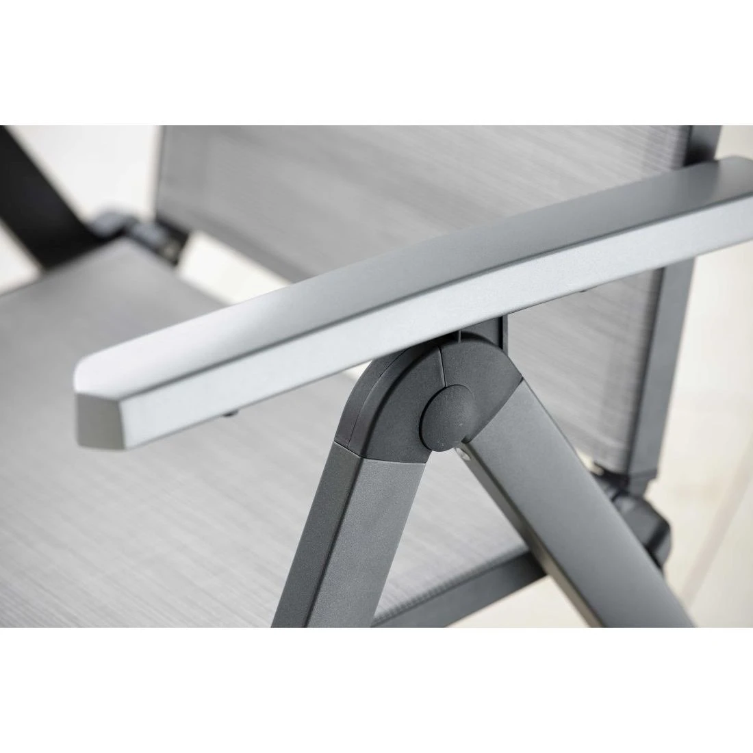 Stern New Top Klappsessel Aluminium/Textilene Anthrazit/Silber 5 Stern New Top Klappsessel Aluminium/Textilene Anthrazit/Silber - Image 5