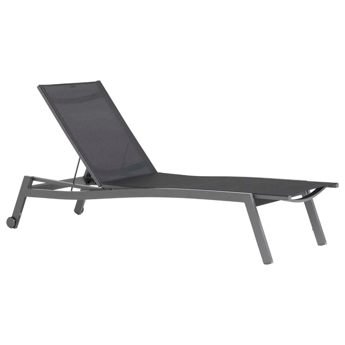 Stern Allround Rollliege Aluminium/Textilene Graphit/Silbergrau 1 Stern Allround Rollliege Aluminium/Textilene Graphit/Silbergrau