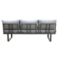 Acamp Hollywood Gartenliege Aluminium/Polster Anthrazit/Silbergrau -Gartenmöbel Verkauf acamp hollywood loungeliege aluminium polster 1434634 4