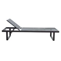 Acamp Hollywood Gartenliege Aluminium/Polster Anthrazit/Silbergrau -Gartenmöbel Verkauf acamp hollywood loungeliege aluminium polster 1434634 7