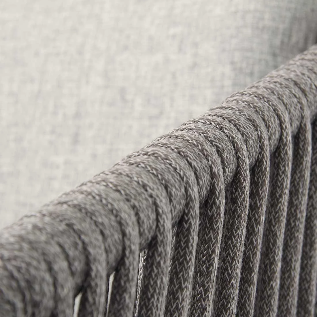 Acamp Manhattan Gartensessel Aluminium/Rope/Polster Anthrazit/Silbergrau 3 Acamp Manhattan Gartensessel Aluminium/Rope/Polster Anthrazit/Silbergrau - Image 3