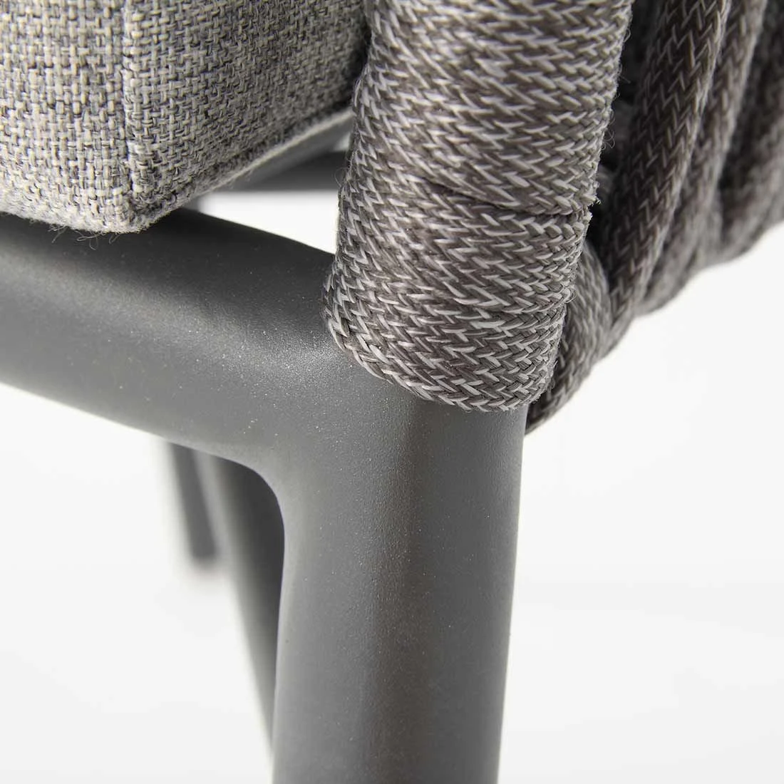Acamp Manhattan Gartensessel Aluminium/Rope/Polster Anthrazit/Silbergrau 5 Acamp Manhattan Gartensessel Aluminium/Rope/Polster Anthrazit/Silbergrau - Image 5