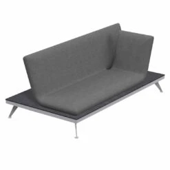 Best Beyond Gartenliege 210x120 Cm Edelstahl/Horizon Rechts Silber/Marengo -Gartenmöbel Verkauf best beyond loungeliege 210x120 cm edelstahl horizon rechts 1380646 3