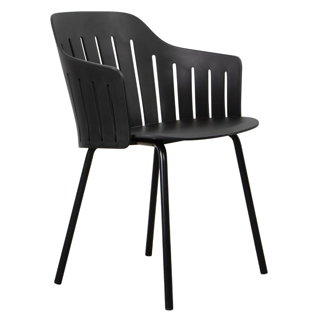 Cane-Line Choice Gartenstuhl Stahl/Polypropylen Black 1 Cane-Line Choice Gartenstuhl Stahl/Polypropylen Black