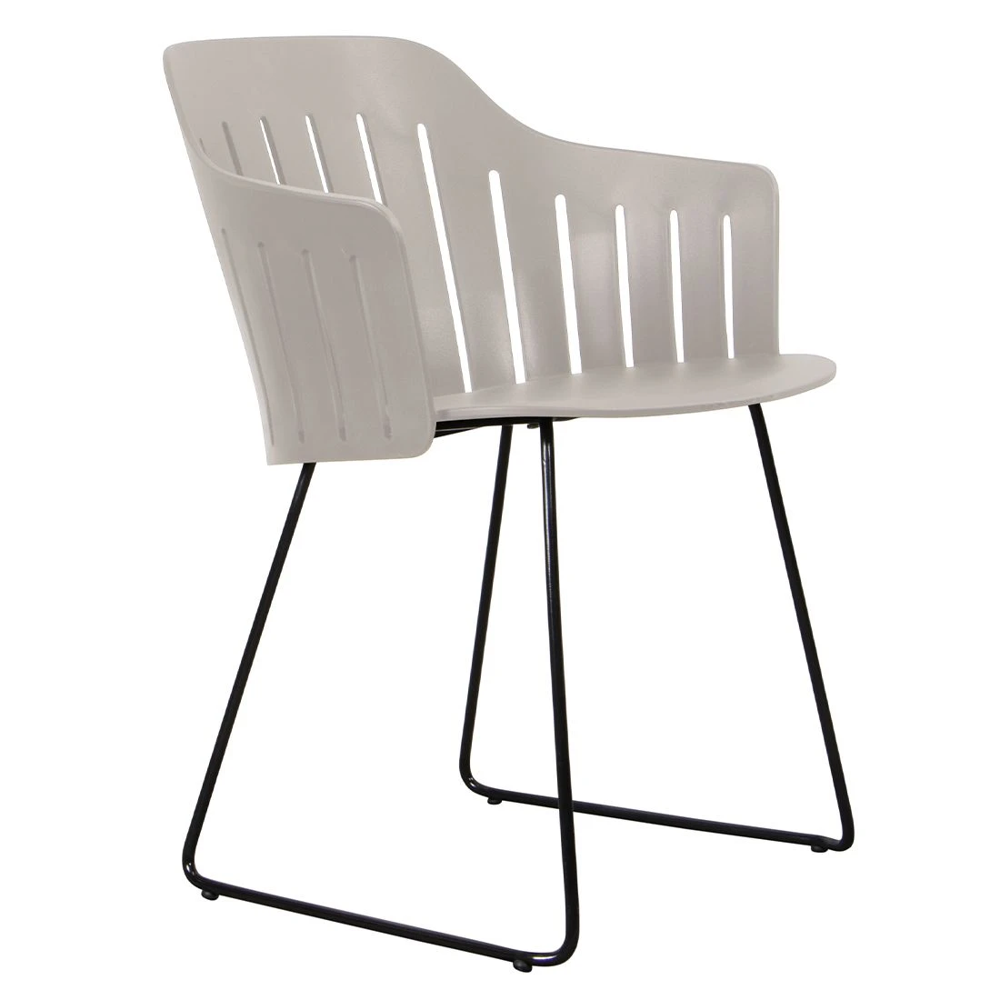 Cane-Line Choice Gartenstuhl Stahl/Polypropylen Kufe Black/Taupe 1 Cane-Line Choice Gartenstuhl Stahl/Polypropylen Kufe Black/Taupe