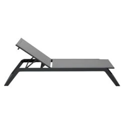 Cane-Line Siesta Gartenliege Aluminium/Sunbrella Grey -Gartenmöbel Verkauf cane line siesta gartenliege aluminium sunbrella 1465181 5