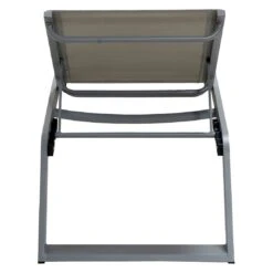 Cane-Line Siesta Gartenliege Aluminium/Textilene Light Grey -Gartenmöbel Verkauf cane line siesta gartenliege aluminium sunbrella 1465192 6