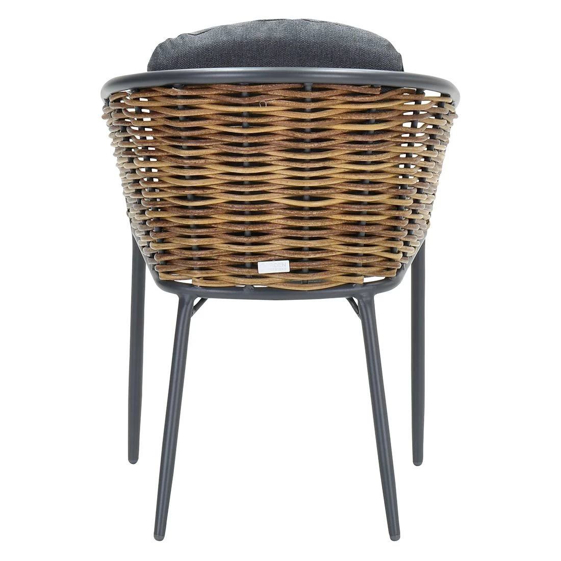 Garden Impressions Bali Gartensessel Aluminium/Rattan Carbon Black/Mystic Grey 4 Garden Impressions Bali Gartensessel Aluminium/Rattan Carbon Black/Mystic Grey - Image 4