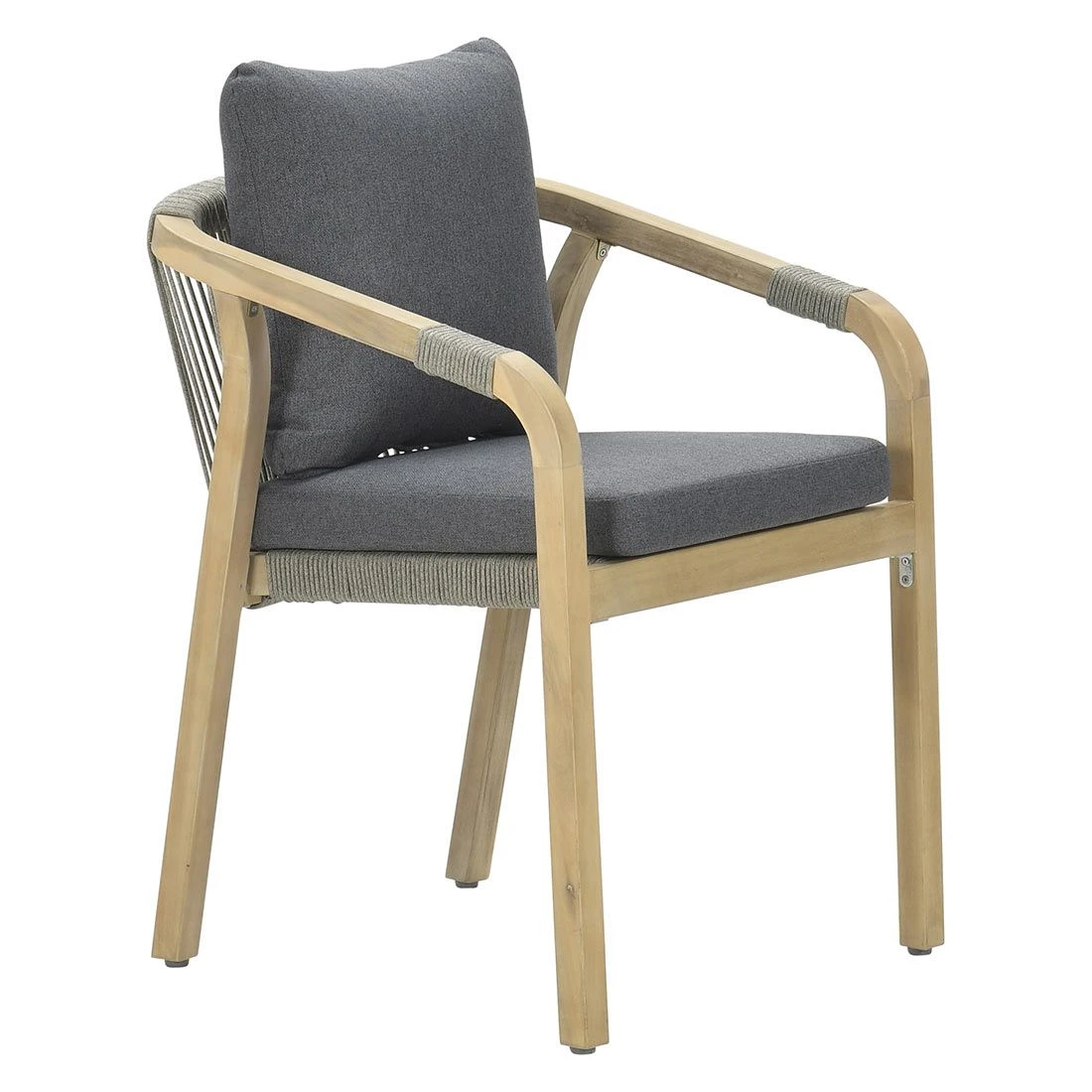 Garden Impressions Santos Gartensessel Akazie/Polster Akazie White Wash/Anthrazit 1 Garden Impressions Santos Gartensessel Akazie/Polster Akazie White Wash/Anthrazit