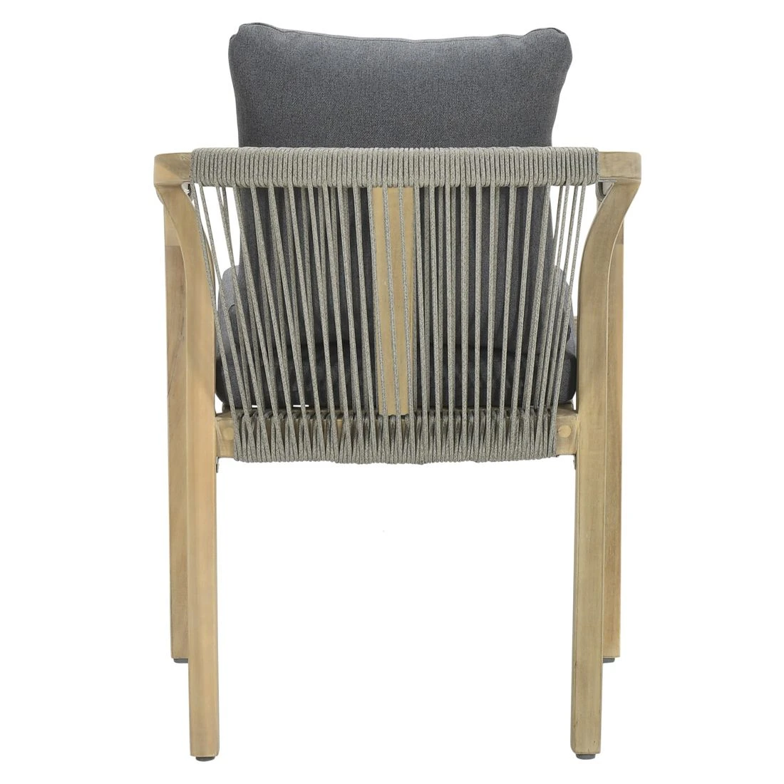 Garden Impressions Santos Gartensessel Akazie/Polster Akazie White Wash/Anthrazit 4 Garden Impressions Santos Gartensessel Akazie/Polster Akazie White Wash/Anthrazit - Image 4