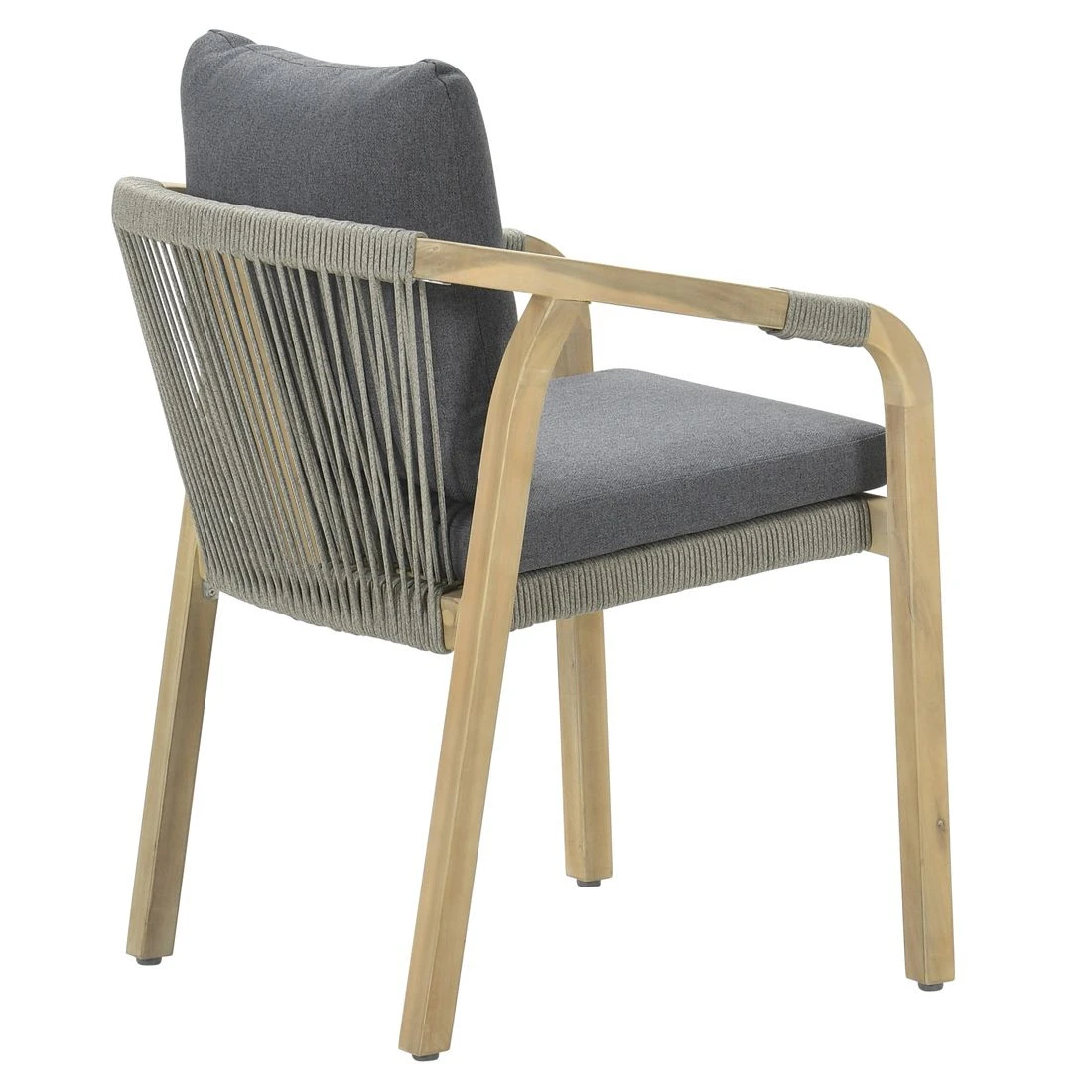 Garden Impressions Santos Gartensessel Akazie/Polster Akazie White Wash/Anthrazit 5 Garden Impressions Santos Gartensessel Akazie/Polster Akazie White Wash/Anthrazit - Image 5