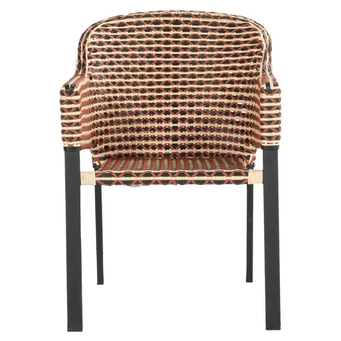 Hartman Kelly Gartensessel Aluminium/Rope Coral/Schwarz 2 Hartman Kelly Gartensessel Aluminium/Rope Coral/Schwarz - Image 2