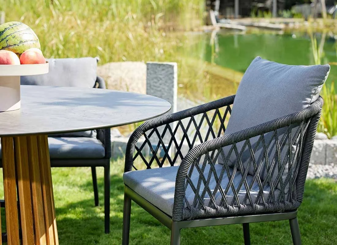 Interliving 7004 Armlehnstuhl Aluminium/Polypropylen Anthrazit/Grau 5 Interliving 7004 Armlehnstuhl Aluminium/Polypropylen Anthrazit/Grau - Image 5