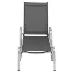 Kettler Basic Plus Stapelliege Aluminium/Textilene Silber/Anthrazit 13 Kettler Basic Plus Stapelliege Aluminium/Textilene Silber/Anthrazit -Gartenmöbel Verkauf kettler basicplus stapelliege silber anthrazit 0301214 0000 3
