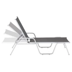 Kettler Basic Plus Stapelliege Aluminium/Textilene Silber/Anthrazit 15 Kettler Basic Plus Stapelliege Aluminium/Textilene Silber/Anthrazit -Gartenmöbel Verkauf kettler basicplus stapelliege silber anthrazit 0301214 0000 5