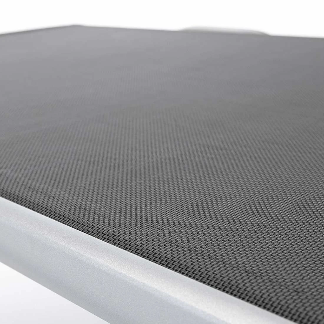 Kettler Basic Plus Stapelliege Aluminium/Textilene Silber/Anthrazit 9 Kettler Basic Plus Stapelliege Aluminium/Textilene Silber/Anthrazit - Image 9