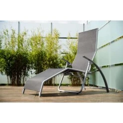 Kettler Tampa Bäderliege Aluminium/Batyline Silber/Anthrazit -Gartenmöbel Verkauf kettler comfort baderliege aluminium outdoorgewebe silber anthrazit 1084680 2