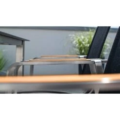 Kettler Diamond Stapelsessel Edelstahl/Outdoorgewebe Anthrazit/Teak -Gartenmöbel Verkauf kettler diamond stapelsessel edelstahl teak 1356457 7