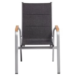 Kettler Granada T Pad Stapelsessel Aluminium/Outdoorgewebe Silber/Anthrazit Meliert -Gartenmöbel Verkauf kettler granada t pad stapelsessel alu outdoorgewebe 1369371 3