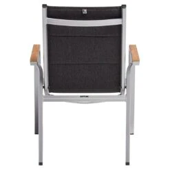 Kettler Granada T Pad Stapelsessel Aluminium/Outdoorgewebe Silber/Anthrazit Meliert -Gartenmöbel Verkauf kettler granada t pad stapelsessel alu outdoorgewebe 1369371 5