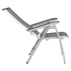 Kettler Forma II Klappsessel Aluminium/Textilene Silber/Graphit -Gartenmöbel Verkauf kettler hks forma ii multipositionssessel aluminium textilen silber graphit 6