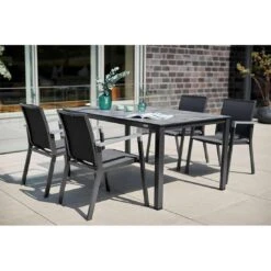 Kettler Rasmus Stapelsessel Aluminium/Outdoorgewebe Anthrazit/Charcoal -Gartenmöbel Verkauf kettler rasmus stapelsessel aluminium outdoorgewebe anthrazit charcoal 1288081 6