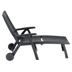 Kettler Roma Rollliege Kunststoff Anthrazit -Gartenmöbel Verkauf kettler rolliege roma kunststoff anthrazit 01638 700 3