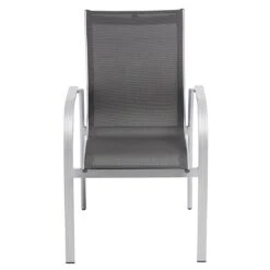Kettler Tampa Stapelsessel Aluminium/Outdoorgewebe Silber/Anthrazit -Gartenmöbel Verkauf kettler tampa stapelsessel aluminium outdoorgewebe 1439353 2