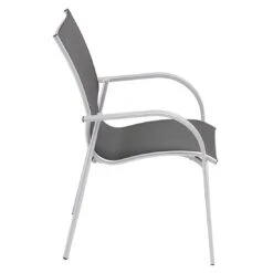 Kettler Tampa Stapelsessel Aluminium/Outdoorgewebe Silber/Anthrazit -Gartenmöbel Verkauf kettler tampa stapelsessel aluminium outdoorgewebe 1439353 3