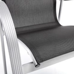 Kettler Tampa Stapelsessel Aluminium/Outdoorgewebe Silber/Anthrazit -Gartenmöbel Verkauf kettler tampa stapelsessel aluminium outdoorgewebe 1439353 6