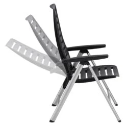 Kettler Wave Klappsessel Aluminium/Kunststoff Silber/Anthrazit -Gartenmöbel Verkauf kettler wave multipositionssessel silber anthrazit 0302001 0000 5