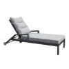 LC Garden Bondino II Gartenliege Aluminium/Polyester Anthrazit/Grau