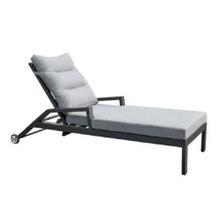 LC Garden Bondino II Gartenliege Aluminium/Polyester Anthrazit/Grau